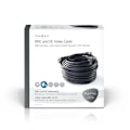 Miniatyrbillede 4 af 7: Nedis CCTV kamera kabel | BNC / DC | 20,0 m | Rund | PVC | Sort | Gaveæske 1488