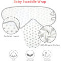 Miniatyrbild 5 av 6: Baby Swaddle-påse, 2-pack (3-5 månader) L Swaddle-filt i 100% ekologisk bomull