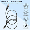 Pikkukuva 4 / 5: USB-C USB 3.1 Type C uros - USB 2.0 B uros datakaapeli puhelimelle ja tulostimelle