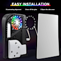 Miniatyrbild 5 av 5: LED-lampa för PS5-konsol, Playstation 5 LED-lampor DIY-dekoration