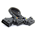 Miniatyrbillede 2 af 5: 1 i 2 OBD2 Forlængerkabel OBDII Han til 2 Hun Splitter Bil Computer Stik Konverteringsstik - WELLNGS