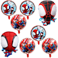 Miniatyrbild 5 av 5: Spidey och hans fantastiska vänner folie ballonger, Spidey födelsedag ballong dekorationer