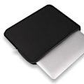 Miniatyrbillede 3 af 9: Computerkuffert / Laptopkuffert - Vælg Størrelse Sort Black 14 inch - Black