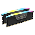 Pikkukuva 2 / 4: RAM-muisti - CORSAIR - Vengeance RGB DDR5 - 32 Gt 2x16 Gt DIMM - 6400 MHz - 1,40 V - Musta (CMH32GX5M2B6400C32)
