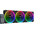 Pikkukuva 1 / 3: AEROCOOL 3:n tuuletinpaketti PC-koteloon Orbit RGB - 120 mm
