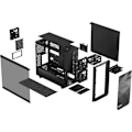 Miniatyrbillede 6 af 6: FRACTAL DESIGN - Meshify 2 Lite Black TG Light Tint - PC-etui - Sort ( FD-C-MEL2A-03 )