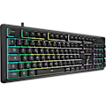 Pikkukuva 4 / 4: Langallinen pelinäppäimistö - CORSAIR - K55 CORE RGB - RGB-taustavalaistus 10 vyöhykkeellä - Harmaa - Hiljainen ja nopea