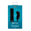 Miniatyrbillede 4 af 4: Duo Pack iiMote motion+ & iiChuck Wii / Wii U Sort under kontrol Duo Pack iiMote motion+ & iiChuck B