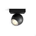 Miniatyrbillede 3 af 3: Philips Hue White Ambiance BUCKRAM Spot 1x5.5W forlængelse - Sort (fjernbetjening ikke inkluderet), kompatibel med Bluetooth