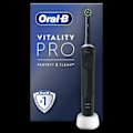 Miniatyrbillede 2 af 5: Oral-B Vitality Pro elektrisk tandbørste sort, 1 børstehoved Svart