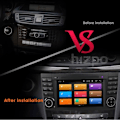 Miniatyrbillede 2 af 4: 2Din CarPlay Auto Android 10 Bilradio til Mercedes Benz E Class W211 CLK W209 CLS W219 E200 E220 4G+64G DSP RDS GPS Stere Wifi