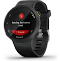 Miniatyrbillede 1 af 5: GARMIN Forerunner 45 - Løbeur med support for Garmin Coach træningsprogrammer - Sort - Large