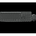 Pikkukuva 1 / 3: Langaton näppäimistö ja hiiri - LOGITECH - 920-007919 - Musta - 2,4 GHz - USB-vastaanotin