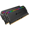 Miniatyrbillede 3 af 4: CORSAIR PC-hukommelse DOMINATOR PLATINUM RGB 16 GB (2 x 8 GB) DDR4 DRAM 3200MHz C16 Memory Kit (CMT16GX4M2C3200C16)