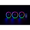 Pikkukuva 3 / 3: AEROCOOL 3:n tuuletinpaketti PC-koteloon Orbit RGB - 120 mm