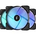Pikkukuva 1 / 6: PC-tuuletin - FRACTAL DESIGN - Aspect 14 RGB PWM Black Frame 3-pack (FD-F-AS1-1407)