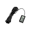 Miniatyrbild 5 av 5: TPM-10 FY-10 LED Digital Termometer Temperatur Sensor Mätare Detektor Testare 5V 12V för Bil Inomhus Babybadkar Inkubator Embeded Black