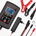 Miniatyrbillede 1 af 5: 6V og 12V Smart Fuldautomatisk Batterioplader Vedligeholder, Vedligeholdelseslader