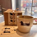 Miniatyrbilde 2 av 5: Keramisk Dachshund Kopp Morsom Søt Pølsehund Kaffekopp med Håndtak for Hjemmefest