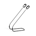 Miniatyrbillede 1 af 2: 2 stk. til Bose Quietcomfort Earbuds Blød silikone sports-halsrem, sort