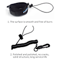 Miniatyrbilde 4 av 5: Dykkersylinder Lanyard/Oppbevaringspose Gjenbrukbart Snorkle Nødutstyr for Svømming