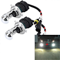 Miniatyrbillede 2 af 5: H4 55W 6000K HID Xenon Forlygtepærer 12V AC EU (2 stk.)