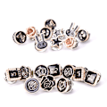 Pikkukuva 3 / 5: 10 kpl/ set Mini Pearl Flower Crystal rintakorun napit cute