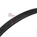 Miniatyrbillede 4 af 5: Drivremme i gummi til plæneklipper (6PJ490) Omkreds 490 mm x Bredde 14 mm Kompatibel med Qualcast M2E1232M/