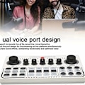 Miniatyrbilde 4 av 5: X50 Live Lydkort Audio Mikser Opptak Skrivebord Sang BT OTG Digital Tapsfri Overføring for Podkasting Gaming A