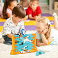 Pikkukuva 3 / 4: Pingviinilautapeli lelut opettavainen pöytäpeli kaksoisrakennus seinän työntö vanhempi-lapsi interaktiivinen Montessori