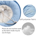 Miniatyrbillede 4 af 5: Justerbar Kattekrave Kegle Polstret med Blød Polyester til Efter Operation for at Undgå Slik