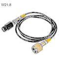 Miniatyrbilde 1 av 5: Høytrykks slangeadapter for Sodastream maskin G5/8 Cga320 W21.8 Co2 Tank( Størrelse : For W21.8 )-dwdz