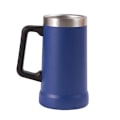 Miniatyrbilde 1 av 5: 700ML Ølseidel Dobbel Vegg Isolering Rustfritt Stål Kaffekopp Termokopp for Varme Kalde Drikker Stort Håndtak Knusesikker Eventyr Drikkekopp blue