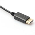 Miniatyrbild 1 av 5: Displayport Dp Hane Till Vga Hona Videokonverter Adapterkabel För PC Laptop TV