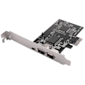 Miniatyrbillede 2 af 5: Pcie Firewire-kort til Windows 10 ieee 1394 Pci-controller 4 porte (3 X 6-ben og 1 X 4-ben) firewire -n1714