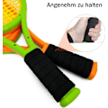 Miniatyrbilde 2 av 5: Tennisracket for barn med bæreveske, 4 myke treningsballer og 6 badmintonracketer, tennisracket gavesett for barn for utendørs og innendørs sport