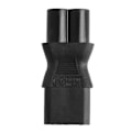 Miniatyrbillede 3 af 5: IEC 320 3-benet C13 hun til C6 han Kløverblad Stik AC Strømadapter Konverter