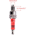 Pikkukuva 2 / 5: A7TC Sytytystulppa 3 Elektrodilla, Korvaa GY6 50cc 70cc 90cc 110cc 125cc Mopon ATV:n, 8 kpl