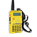 Miniatyrbillede 4 af 5: Uv5r Baofeng tovejsradio 136-174/400-520mhz 1800mah Walkie-talkie Bf-uv5r bærbar Ham Cb radiotransceiver 5r 5 farvemuligheder Only Replace Body