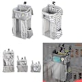 Miniatyrbilde 4 av 5: Baby Oppbevaringsorganisator Barneseng Hengende Oppbevaringspose Caddy Organizer|Bleievesker