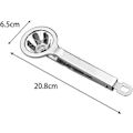 Miniatyrbillede 2 af 5: Æg Skærer, Rustfrit Stål Æg Skærer, Holdbar Multifunktionel Æg Skærer, Effektivt, Skære Gadgets Køkken