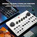 Miniatyrbilde 3 av 5: X50 Live Lydkort Audio Mikser Opptak Skrivebord Sang BT OTG Digital Tapsfri Overføring for Podkasting Gaming A