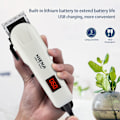 Miniatyrbild 2 av 4: Professionell Hårklippare för Män USB-Laddning Elektrisk Skäggtrimmer Hårklippare, Sladdlös