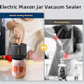 Miniatyrbillede 2 af 3: Elektrisk Mason Dåse Automatisk Forsegler Vakuumforsegler Madkonserveringsforsegler Flaske Vakuumforsegler