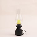 Miniatyrbillede 1 af 5: Cassifa natlampe børneværelse sovelampe retro stearinlys atmosfære lampe sengebordsdekoration ornamenter lys