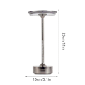 Miniatyrbillede 1 af 2: Sherum Ecolume Lampe Yifare Ecolume Øjenbeskyttelse LED Ecolume Lampe Bordlampe Genopladelig Tre-Farve Justering Silver