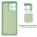 Miniatyrbillede 5 af 5: Til Motorola Edge 50 Neo 5G Etui Flydende Silikone Anti-Ridse Telefon Cover med Håndrem Style B