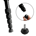 Miniatyrbillede 2 af 5: Gummifødder med pigge til stativ med 3/8 tommer gevind, stativ, monopod, ben, fødder