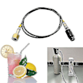 Miniatyrbilde 3 av 5: Høytrykks slangeadapter for Sodastream maskin G5/8 Cga320 W21.8 Co2 Tank( Størrelse : For W21.8 )-dwdz
