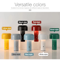 Miniatyrbillede 5 af 5: Svampelampe Nordisk dekorativ lille svampebordlampe designer samme hotel soveværelse sengebord simpel natlampe